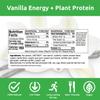 UCAN Energy + Plant Protein Powder - Vegan Plant Based Protein 20g Pea Protein with Amino Acids EAAs & BCCAs - Keto Protein Powder - No Added Sugar, Gluten-Free - Vanilla - 12 Servings view 4