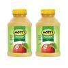 Healthy Snack or Side Dish, Motts Unsweetened Applesauce, Made from Real Fruit, No Sugar Added and an Excellent Source of Vitamin C, Make Healthy Decisions Today for 2 Jars of 46 Oz view 1
