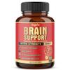 9in1 Brain Support Supplement - Concentrated Ashwagandha Root, Gotu Kola Powder, Bacopa Monnieri Powder and More - 90 Capsules - 3 Months Supply view 1