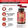 9in1 Brain Support Supplement - Concentrated Ashwagandha Root, Gotu Kola Powder, Bacopa Monnieri Powder and More - 90 Capsules - 3 Months Supply view 3
