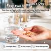 Future Kind 3 in 1 Daily Multivitamin - for Energy, Clarity, Active Wellness Support with B12, D3, and Algal Omega-3 - Essential Vegan Multivitamin for Women & Men - Tiny Citrus Softgels (60 Count) view 4