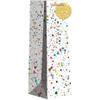 Jillson Roberts Wine Bottle Gift Bags, Party Favor Totes, Splatter with Foil Accents, 30 Pieces view 1