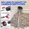 Holikme 50Feet Dryer Vent Cleaner Kit - Flexible Lint Brush with Drill Attachment, Extends up to 50Feet for Fireplace Chimney & Dryer Vent Cleaning,Use with or Without a Power Drill view 3