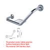 Bathroom Handrail Stainless Steel Bathtub Arm Safety Handle Bath Shower Grab Bars Bathroom Wall Mount Handle Grip Toilet Bathroom Grab Bars (Color : Black) view 3