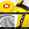 SITHON EpiPen Medical Carrying Case Insulated, Travel Medication Organizer Bag Emergency Medical Pouch Holds 2 EpiPens, Asthma Inhaler, Anti-Histamine, Auvi-Q, Allergy Medicine Essentials, Yellow view 3