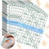 150 Pieces Stretch Adhesive Bandages Transparent Film Dressing Bandages Waterproof Adhesive (3. 9 x 5. 1 Inch) view 1