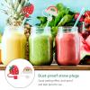 2 Pcs Creative Cloud Shape Straw Plugs - Funny Straw Caps (Red White) Party Decor view 2