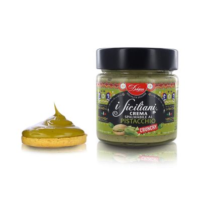 Crunchy Pistachio Spread, Made in Italy, 200g Jar
