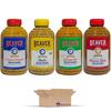 Beaver Mustard Variety Pack Value Pack Bundled by Tribeca Curations | Deli, Jalapeno, Sweet Hot, Coney Island Hot Dog | Pack of 4 view 1