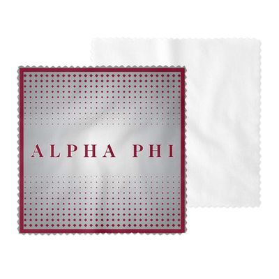 Alpha Phi Eyeglass Cleaner & Microfiber Cleaning Cloth (Alpha Phi - 4)
