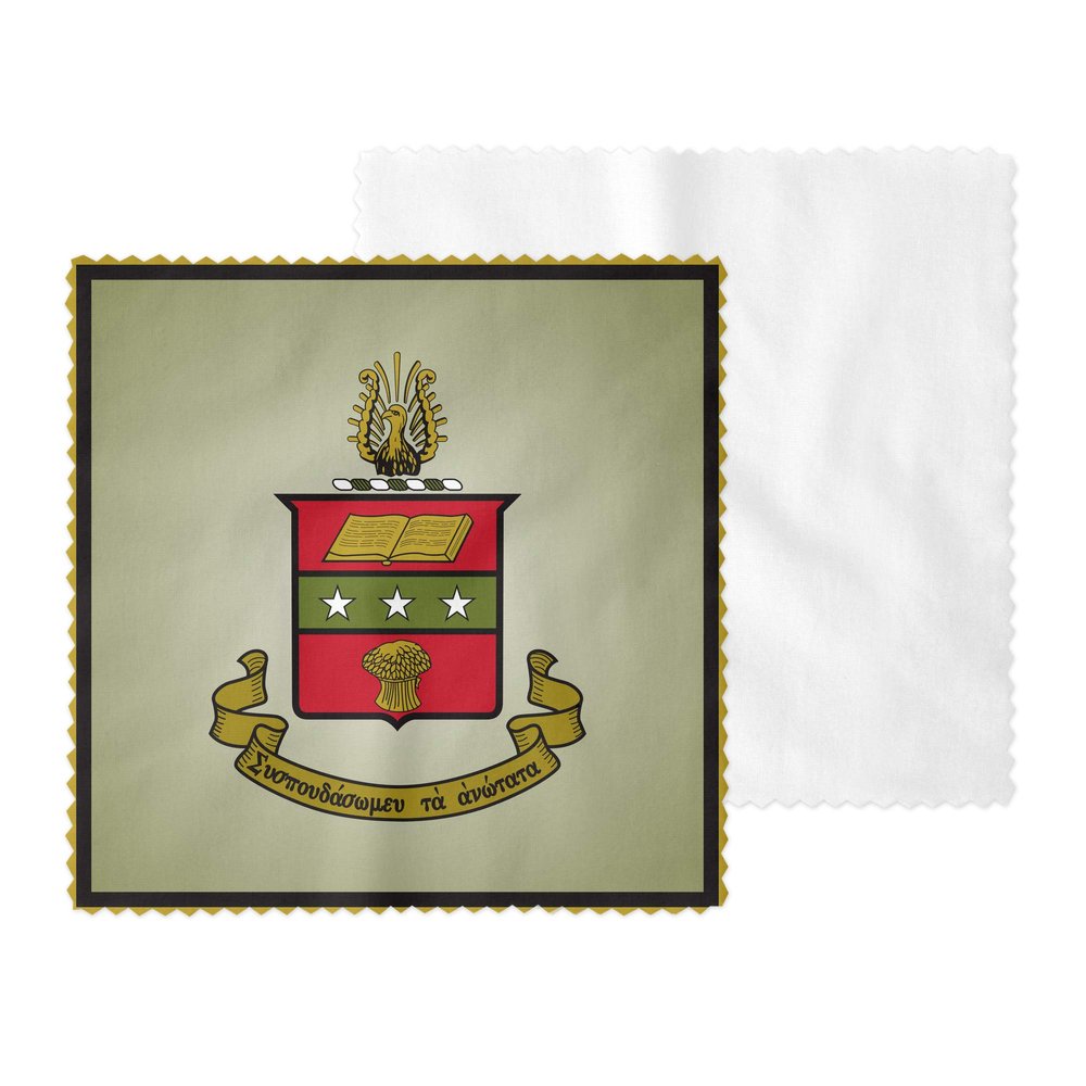 Alpha Chi Omega Eyeglass Cleaner & Microfiber Cleaning Cloth (Alpha Chi Omega - 1)