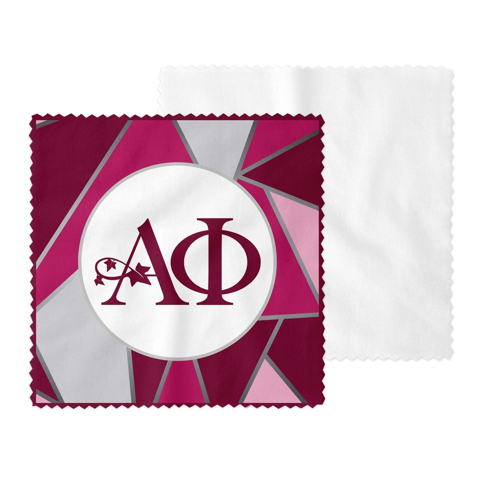 Alpha Phi Eyeglass Cleaner & Microfiber Cleaning Cloth (Alpha Phi - 7)