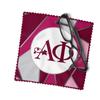 Alpha Phi Eyeglass Cleaner & Microfiber Cleaning Cloth (Alpha Phi - 7) view 2