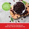 Herbaila Dried Cherries Tart Cherry, Montmorency Tart Cherries, Dried Sour Cherries Fresh, Montmorency Dried Tart Cherries, Dried Cherries, All-Natural Whole Sour Cherry (1lb) view 3