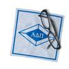 Alpha Delta Pi Eyeglass Cleaner & Microfiber Cleaning Cloth (Alpha Delta Pi - 3) view 2