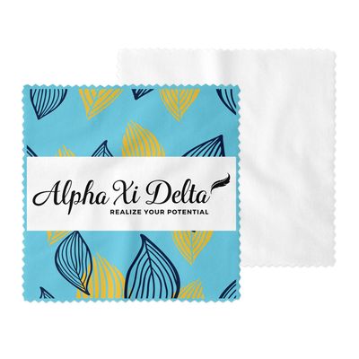 Alpha Xi Delta Eyeglass Cleaner & Microfiber Cleaning Cloth (Alpha Xi Delta - 10)