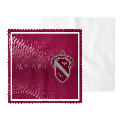 Alpha Phi Eyeglass Cleaner & Microfiber Cleaning Cloth (Alpha Phi - 8)