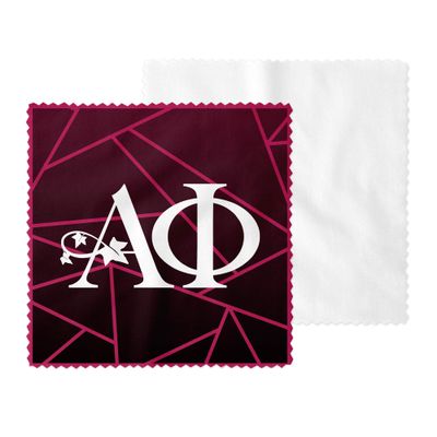 Alpha Phi Eyeglass Cleaner & Microfiber Cleaning Cloth (Alpha Phi - 6)