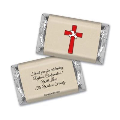 100ct Confirmation Favors Personalized Wrappers for Miniatures (100 Pack) DIY Party Favors for Guests