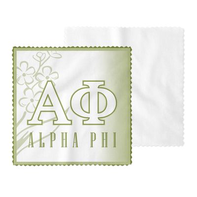Alpha Phi Eyeglass Cleaner & Microfiber Cleaning Cloth (Alpha Phi - 1)