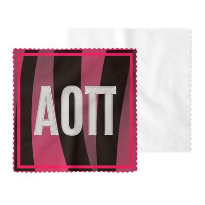 Alpha Omicron Pi Eyeglass Cleaner & Microfiber Cleaning Cloth (Alpha Omicron Pi - 3)