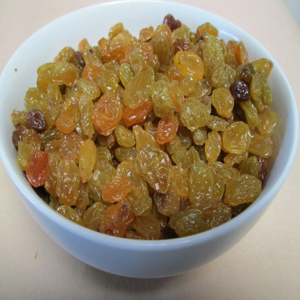 Golden Raisins (1 Pound Bag) - No Sugar added