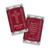 75ct Confirmation Candy Favors Personalized Miniatures (75 Pack) Maroon view 1