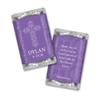 75ct Confirmation Candy Favors Personalized Miniatures (75 Pack) Purple view 1