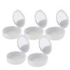 5 pcs Portable Denture Travel Case with Mirror, Mouthguard Dentures Leak-Proof Storage Box view 1