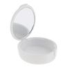 5 pcs Portable Denture Travel Case with Mirror, Mouthguard Dentures Leak-Proof Storage Box view 2