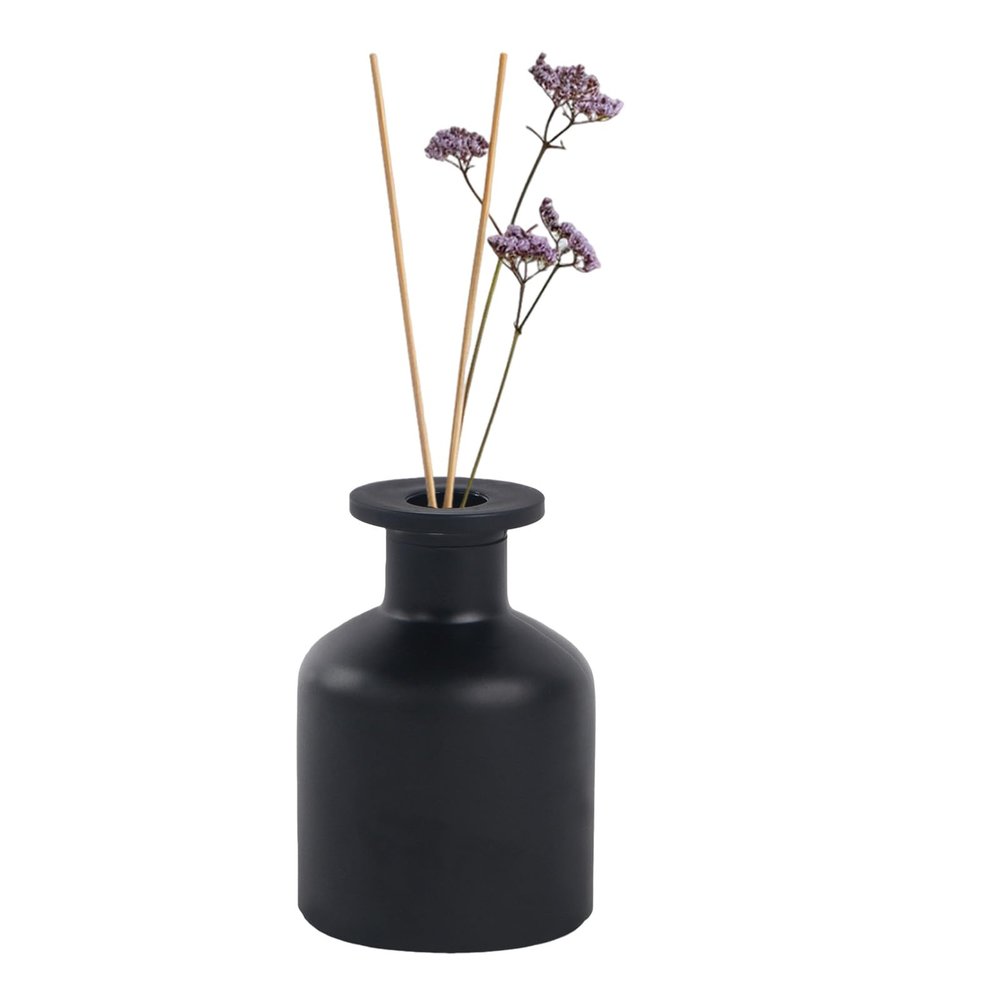 1PCS 150ml/5oz Empty Refillable Glass Diffuser Bottle Exquisite Essential Oils Container for DIY Replacement Aromatherapy Diffuser Sticks Sets Essential Oils Crafts Decor