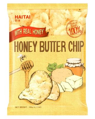 1 Pc Honey Butter Chip New Korea Potato Snack (60g X 1) - PACK OF 3