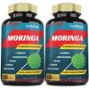 2 Packs Moringa Capsules, 4 Months Supply with Turmeric, Ashwagandha, Ginger, Licorice, Black Pepper | Immune Support, Energy Booster | Oleifera Leaf Herb Supplements view 1