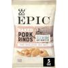 EPIC Pink Himalayan and Sea Salt Baked Pork Rinds, Keto Friendly, Protein Snacks, 5 oz view 1
