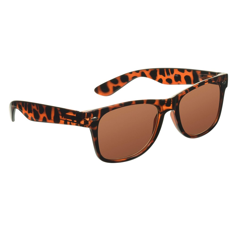 proSPORT Reading Sunglass No Line Full Lens Sun Readers +2.25 Men Women Tortoise Frame Brown Lens
