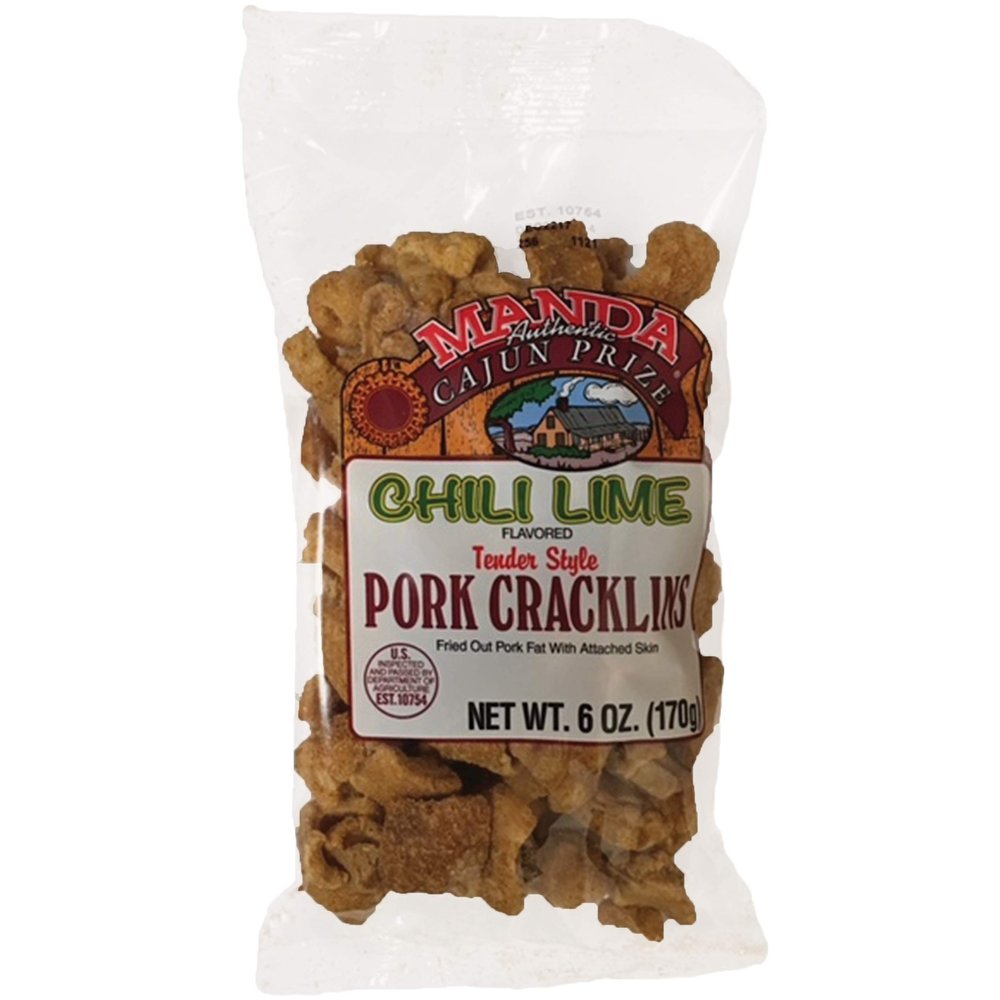 Manda Pork Cracklins (Chili Lime)
