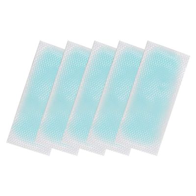 20 Pcs Cool Gel Pads,Cooling Gel Patches,Cooling Forehead Strips,Relieve Headache Toothache Pain Muscle Ache Drowsiness Fatigue Sunstroke Tired Eyes (Mint)