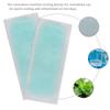 20 Pcs Cool Gel Pads,Cooling Gel Patches,Cooling Forehead Strips,Relieve Headache Toothache Pain Muscle Ache Drowsiness Fatigue Sunstroke Tired Eyes (Mint) view 4