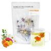 KKOKDAM Flower Tea Set Sampler - Loose Leaf, Fancy Variety Pack, Blooming Flowers, Unique Gifts view 1