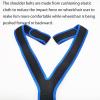 Wheelchair Seat Belt Restraint for Patients Safety Anti-Fall Wheelchair Constraint Seat Safety Strap Band Wheelchair Seat Safety Harness view 4