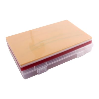 Venipuncture IV Injection Training Pad Model with 4 Veins Imbedded and 3 Skin Layers for Medical Students Doctors Nurses Practice