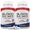 Justified Laboratories (2 Pack Blood Balance Advanced Formula 620MG Formula Supplement Pills 120 Capsules view 1