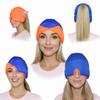 Migraine Relief Ice Head Wrap  Headache Relief Cold Gel Cap, Wearable Ice Face Mask & Cold Compress for Sinus Pressure, Stress & Hangover | Total Blackout Cooling by Soothie view 3