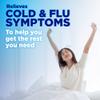 Amazon Basic Care Nighttime Cold & Flu Relief Syrup, Pain Reliever, Fever Reducer, Cough Suppressant, Antihistamine, Cherry , 8 fl oz (Pack of 1) view 3