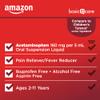 Amazon Basic Care Children's Pain Reliever & Fever Reducer, Acetaminophen 160 mg per 5 mL Oral Suspension Liquid, Dye-Free Cherry Flavor, 4 fl oz (Pack of 1) view 3
