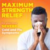 Amazon Basic Care Severe Daytime Cold & Flu, Maximum Strength Liquid Medicine, Relieves Aches, Pain, Fever, Cough, Nasal & Chest Congestion, Sore Throat, Original Flavor, 8 fl oz (Pack of 1) view 4