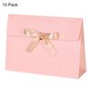 10Pcs Envelope Presents Box Rectangle Paperboard Presents Packaging Box with Ribbon Bowknot Lingerie Scarves Shirt Envelope Wrapping Box Bag for Birthday Wedding Anniversary Bridal Shower Xmas Party view 2