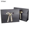 10Pcs Envelope Presents Box Rectangle Paperboard Presents Packaging Box with Ribbon Bowknot Lingerie Scarves Shirt Envelope Wrapping Box Bag for Birthday Wedding Anniversary Bridal Shower Xmas Party view 2