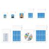 4" x 5" 1000pcs Crystal Adhesive Cello Bags Clear Resealable Cellophane Bags Self Seal OPP Poly Bags 1 Mil for Jewelry Earrings Candies Bakery Candle Cookie (9 Sizes to Choose from) view 4
