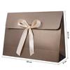 10Pcs Envelope Presents Box Rectangle Paperboard Presents Packaging Box with Ribbon Bowknot Lingerie Scarves Shirt Envelope Wrapping Box Bag for Birthday Wedding Anniversary Bridal Shower Xmas Party view 3
